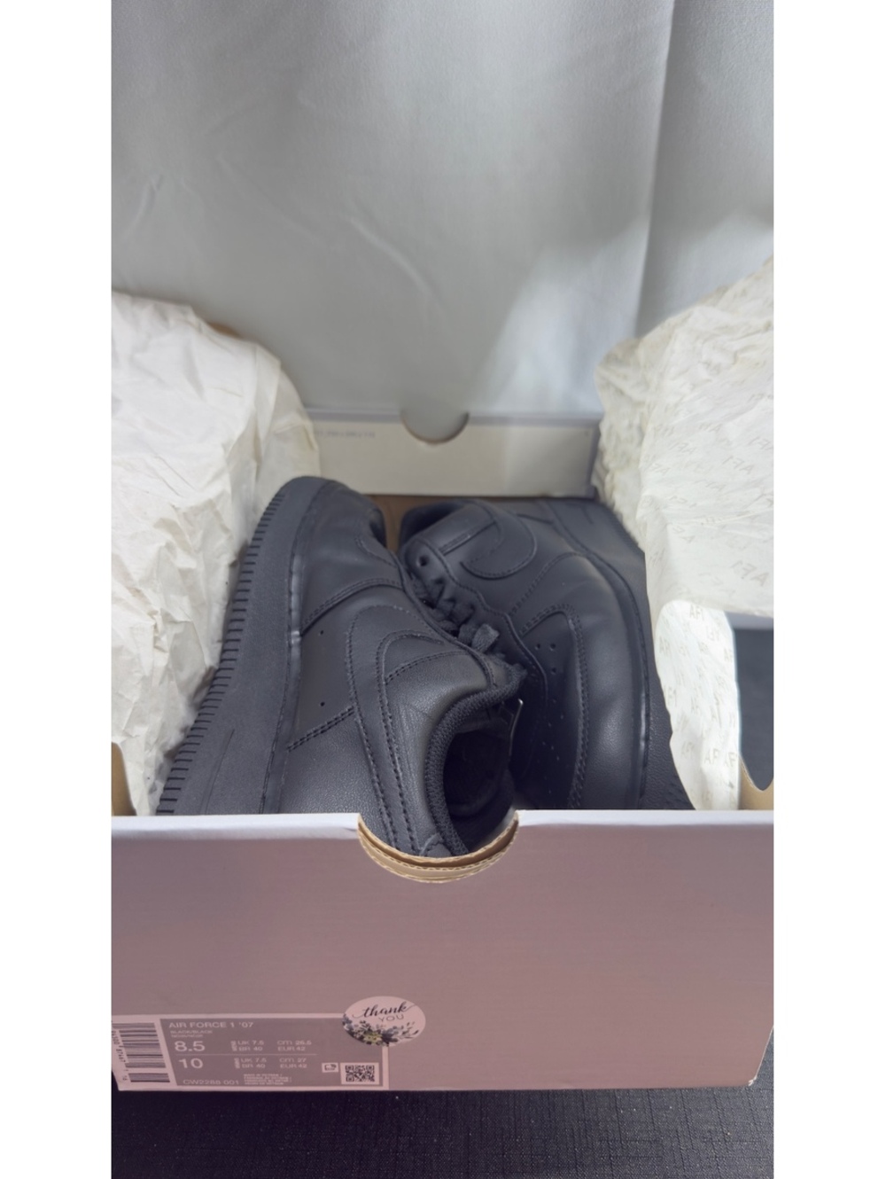 Nike Air Force 1 '07 Black/Black (315122 001)
